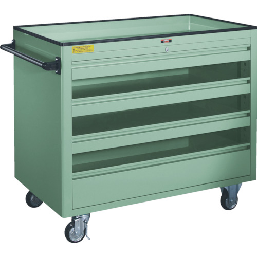 トラスコ TRUSCO BM3型キャビネットワゴン 1000X600XH880 浅3深1 BM3-S3L1 289-0097 (商品コード：173917)