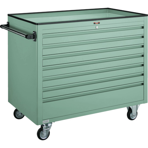 トラスコ TRUSCO BM3型キャビネットワゴン 1000X600XH880 浅6深1 BM3-S6L1 508-9476 (商品コード：173918)