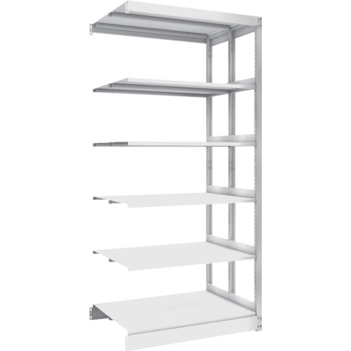 トラスコ TRUSCO 複柱書架 複式 A4横 W900XD320XH1944 5段 連結 BS-DD63Y-5B 459-2328 (商品コード：173990)