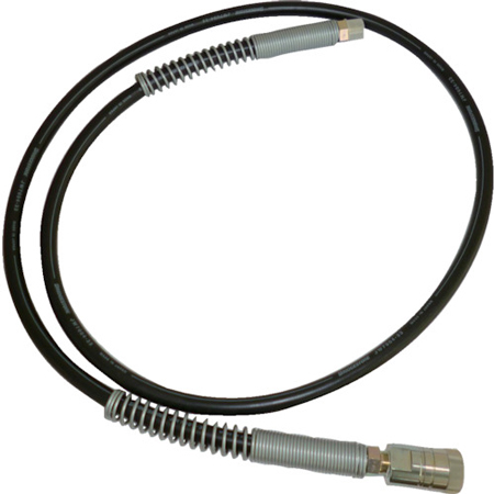 トラスコ TRUSCO 油圧ゴムホース2M R3／8カップリング付 TMS-200T 557-4712 (商品コード：191646)