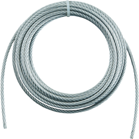 トラスコ TRUSCO 手動ウインチ用ワイヤーΦ6X10m用（切りっ放し） WW6-10 392-5498 (商品コード：191680)