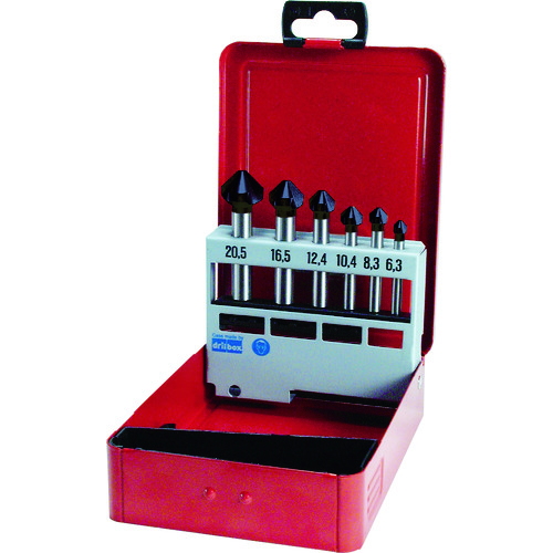 トラスコ TRUSCO カウンターシンク 窒化チタンアルミナコーティング 6本組 TCSAS 794-9154 (商品コード：192682)