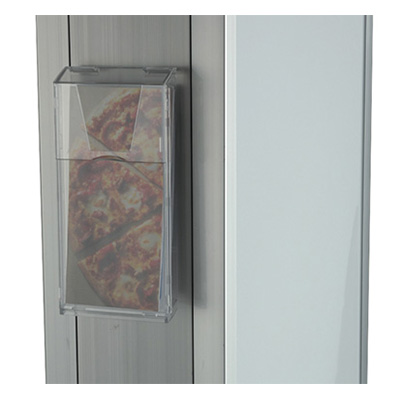 アルミサイン ADO-900シリーズ用パンフレットラック(小) (商品コード：012343)