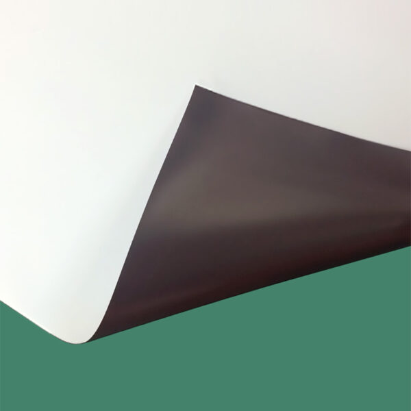 国産マグネットシート 白 等方性ツヤなし 1.1mm厚×1020mm幅×10m (商品コード：054989)