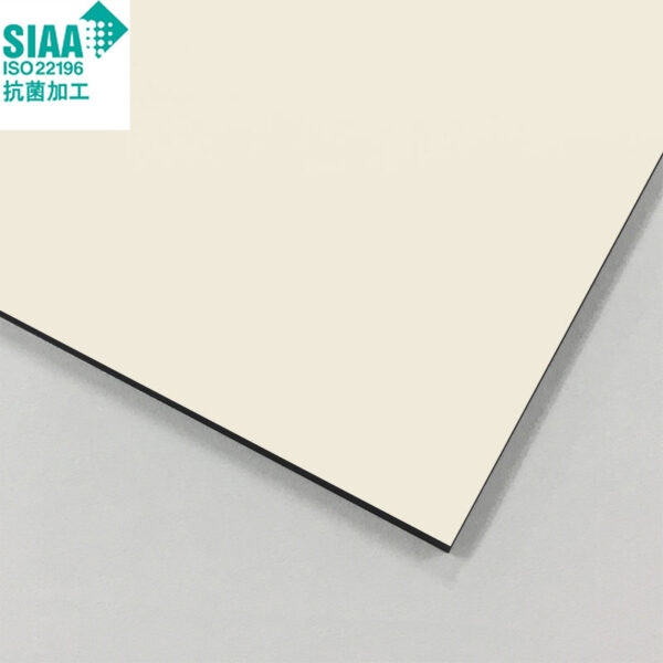 ハイエースバン 抗菌塗装 オフホワイト HA-019aB 3mm 910×1820 5枚 (商品コード:074317)