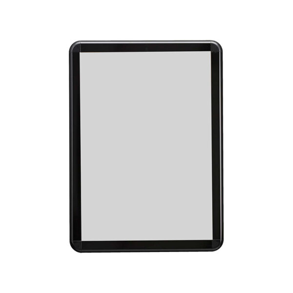 ポスターグリップ PG-44R  B3 ツヤ有ブラック 屋外用 R型(商品コード：000110)