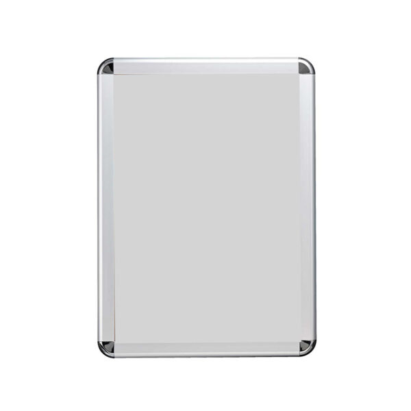 ポスターグリップ PG-44R  B2 ツヤ有シルバー 屋外用 R型(商品コード：000203)