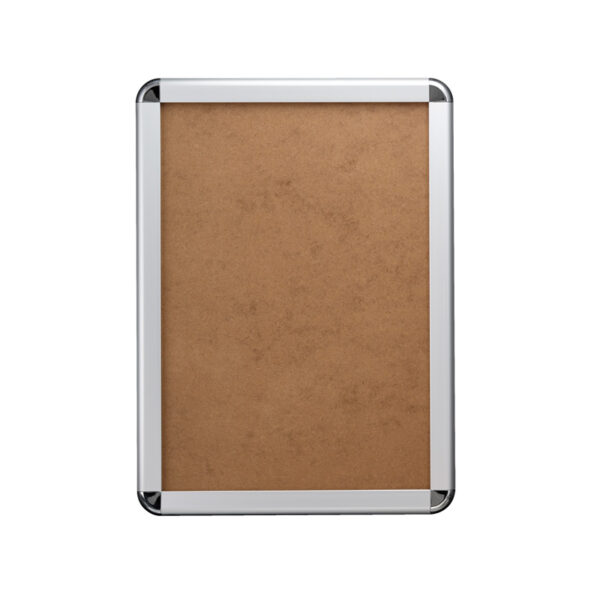 ポスターグリップ PG-44R  B0 ツヤ無シルバー(梨地調) 屋内用 R型(商品コード：000370)