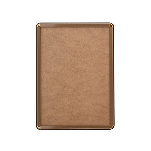 ポスターグリップ PG-32R  A3 ツヤ有ブロンズ 屋内用 R型(商品コード：000389)