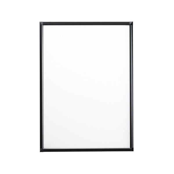 ポスターグリップ PG-20S  B2 ツヤ有ブラック 屋内用 角型(商品コード：000415)