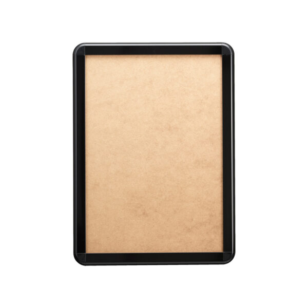 ポスターグリップ PG-44R  B0 ツヤ有ブラック 屋内用 R型(商品コード：000461)