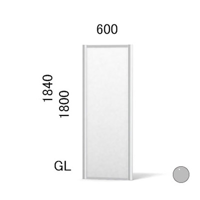 エッグ＆キューブ トールスタイル@T-6 支柱色アルマイトシルバー(商品コード：022459)