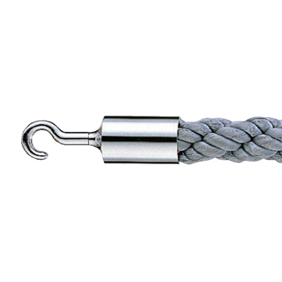 パーテーションロープ・チェーン 30C グレー(商品コード：025691)