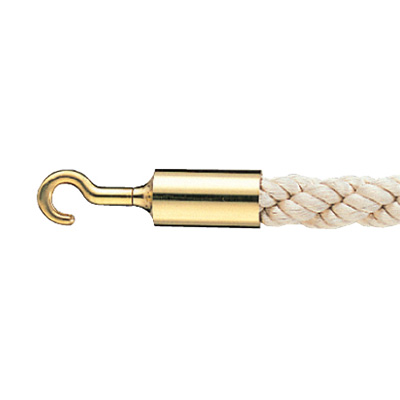 パーテーションロープ・チェーン 25B ホワイト(商品コード：025695)