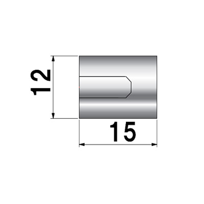 ディスプレイパーツ POPIC ナットタイプ NO.12-N-15 屋内用(商品コード：026027)