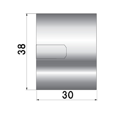 ディスプレイパーツ POPIC ナットタイプ NO.38-N-30 屋内用(商品コード：026044)