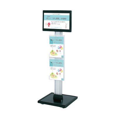 屋内用 デジタルサイネージ 18.5インチ スタンドタイプ  CM-185MY2(商品コード：027340)