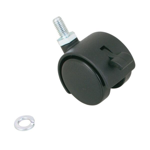 双輪キャスター M8 φ40 4X-C003 1個(商品コード：027462)