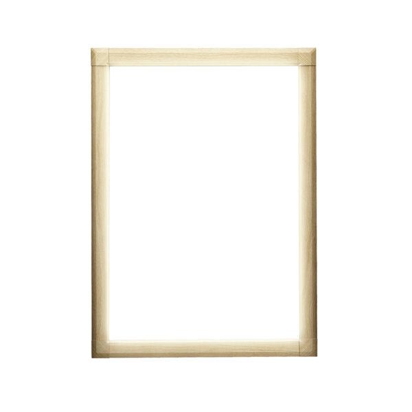 PGライトLEDスリム PG-44S 屋内用 半ツヤ木目白木調 A0 角型 壁付仕様(商品コード：040637)