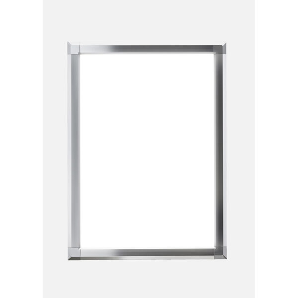 PGライトLEDスリム PG-44S 屋内用 化研クロームKC+C A0 角型 壁付仕様(商品コード：040704)