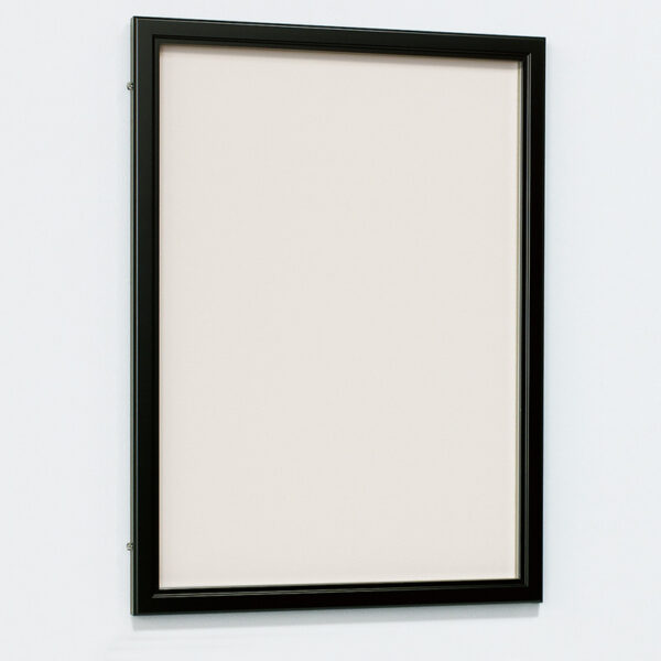 アルモード 壁面掲示板 6617 ブラック 屋外用 A1タテ 掲示シート仕様(商品コード：053711)