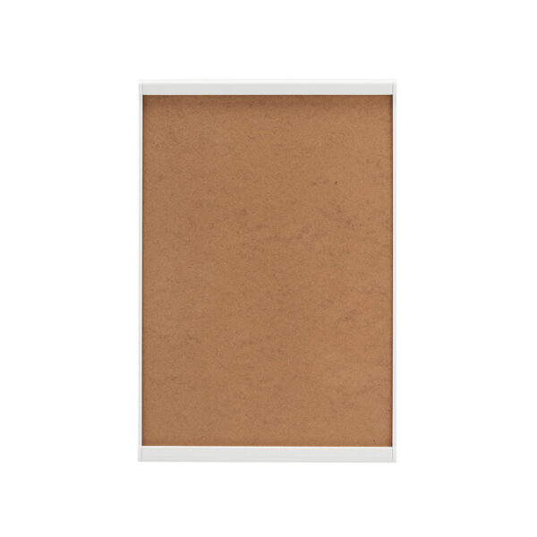 ポスターグリップ PG-32R ツーオープン  A3 ツヤ有ホワイト 屋内用 R型(商品コード：053791)