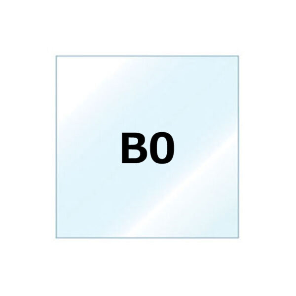 ポスターグリップ PG-32R／PG-32S／TG-32R用 透明アクリル面板  B0(商品コード：060781)