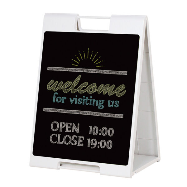 スタンドプレート（チョーク用） SP-718 ホワイト(商品コード：063842)