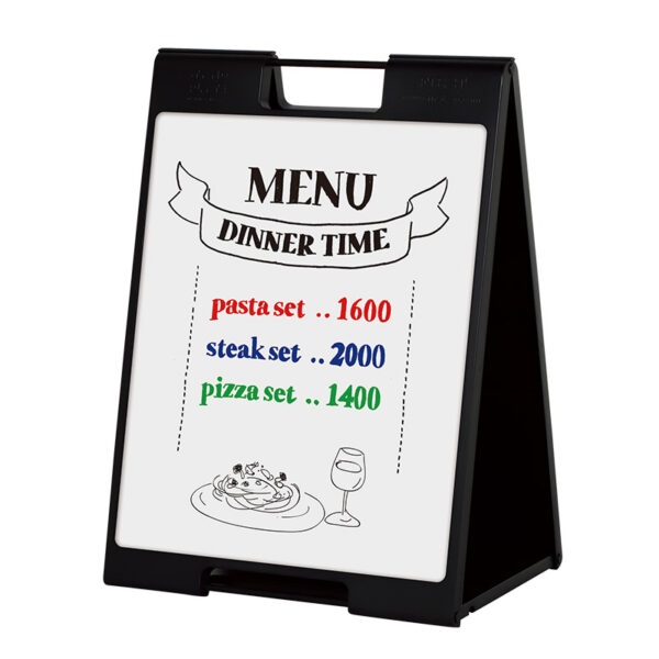 スタンドプレート（マーカー用） SP-727 ブラック(商品コード：063845)