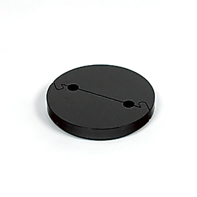 アルモード 丸ウエイト2ポール用 ブラック(商品コード：067810)