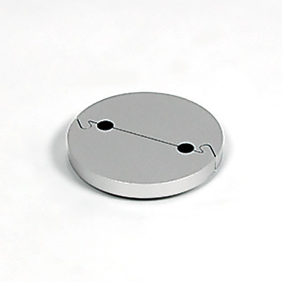 アルモード 丸ウエイト2ポール用 シルバー(商品コード：067812)