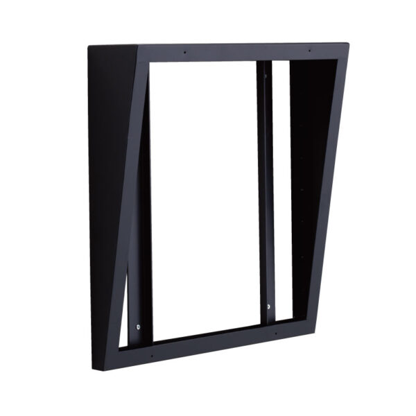 LEDスリムツーオープン 高所掲示用傾斜取付枠 600×600用(商品コード：074312)