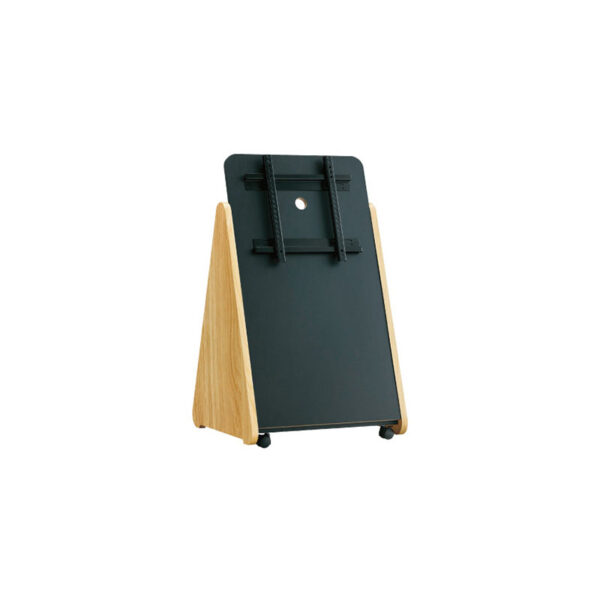 デジタルサイネージ用スタンド 32～50インチ ナチュラル SS-TRI11-NA12(商品コード：074569)