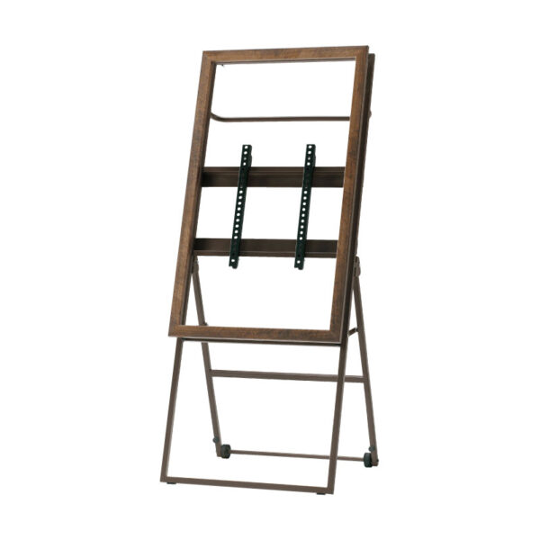 デジタルサイネージ用スタンド 42～43インチ ダークブラウン SS-CVL21-DB13(商品コード：074574)