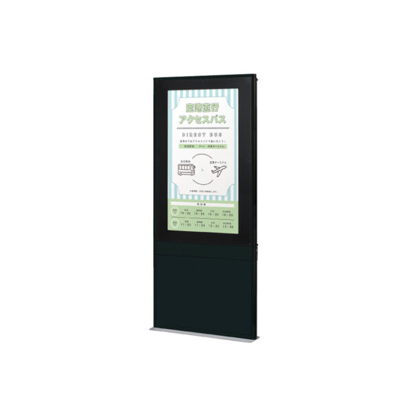 デジタルサイネージ用スタンド 46～50インチ ブラック UK-49A1(商品コード：074619)