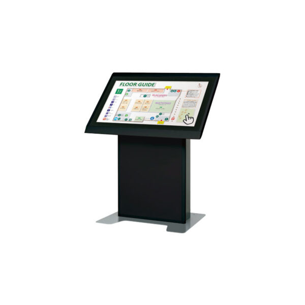 デジタルサイネージ タッチパネル専用スタンド 40インチ ブラック ISF-40A1(商品コード：074635)