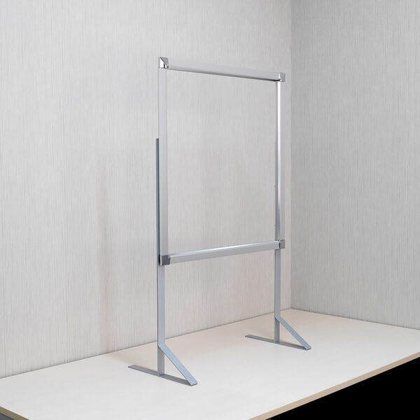 PGバリアスタンドTALL W600 シルバー(商品コード：075767)