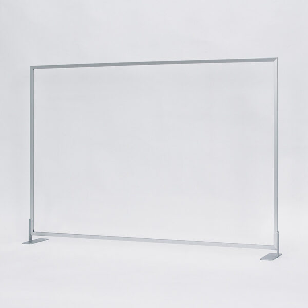 アルモード 卓上パーテーション アクリル（開口あり） 4371C 900×620(商品コード：082924)