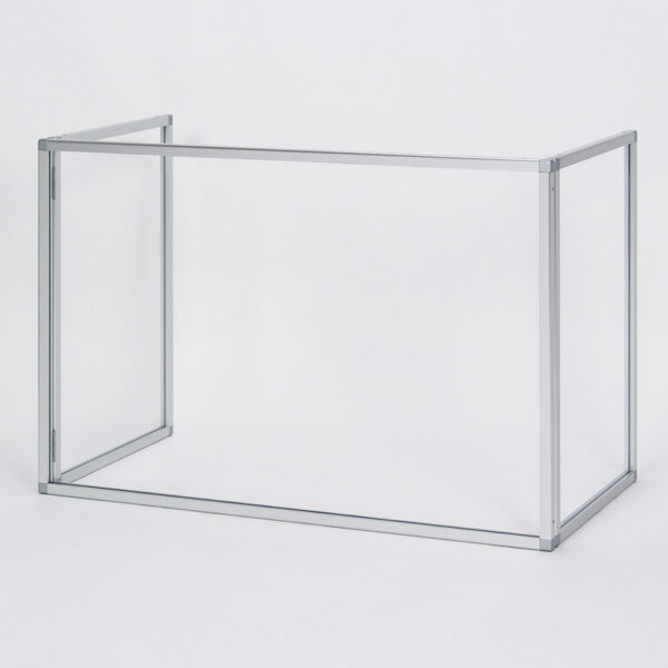 アルモード 卓上パーテーション アクリル 三面 4353C 900×600(商品コード：082941)