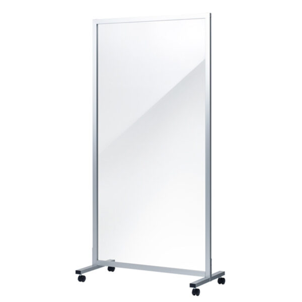 ベーシックパーテーション 全面パネル型 シルバー 1000×1800サイズ(商品コード：092406)