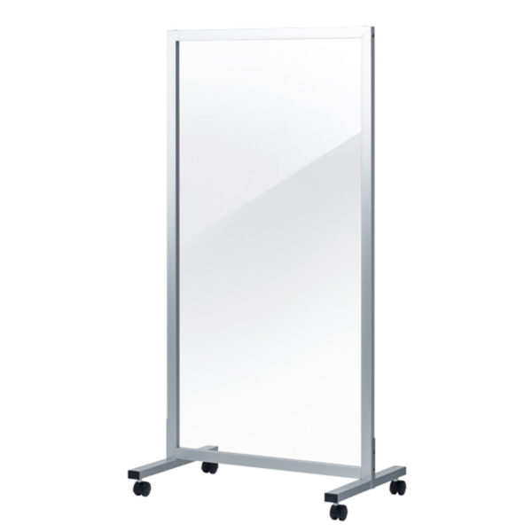 ベーシックパーテーション 全面パネル型 シルバー 700×1400サイズ(商品コード：092409)