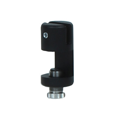 ガラス・パネル固定金具 SGG－平行タイプ ブラック(商品コード：092411)