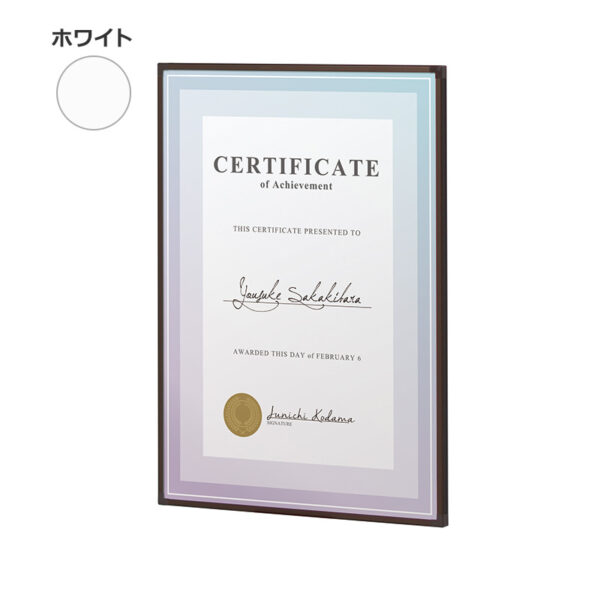 フォトパネル T7 額装マットなし B5用紙 ホワイト(商品コード：111301)