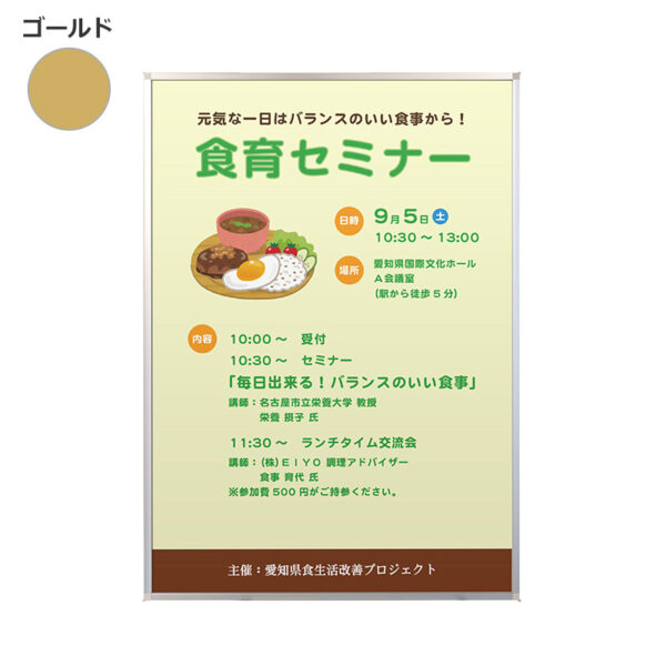 両面用マルチパネル DMP A1 ゴールド(商品コード：111338)