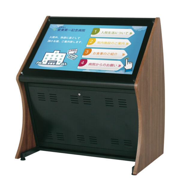 デジタルサイネージ タッチパネル専用スタンド 40インチ  WFS-43A1(商品コード：139772)