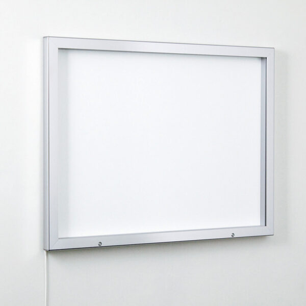 アルモード壁面用LED掲示板 FB6628 ステン(ボードホワイト)屋外用 B1ヨコ マグネット専用(商品コード：140567)