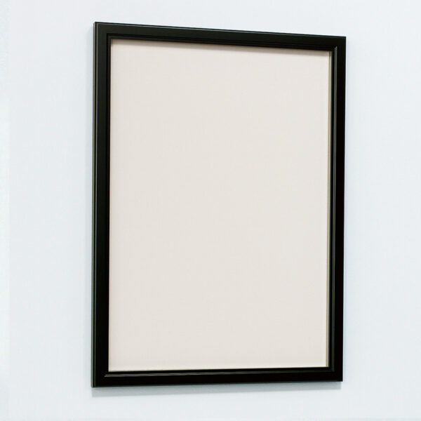 アルモード 壁面掲示板 617 ブラック 屋内用 A3タテ マグネットクロス(アイボリー)仕様(商品コード：140598)