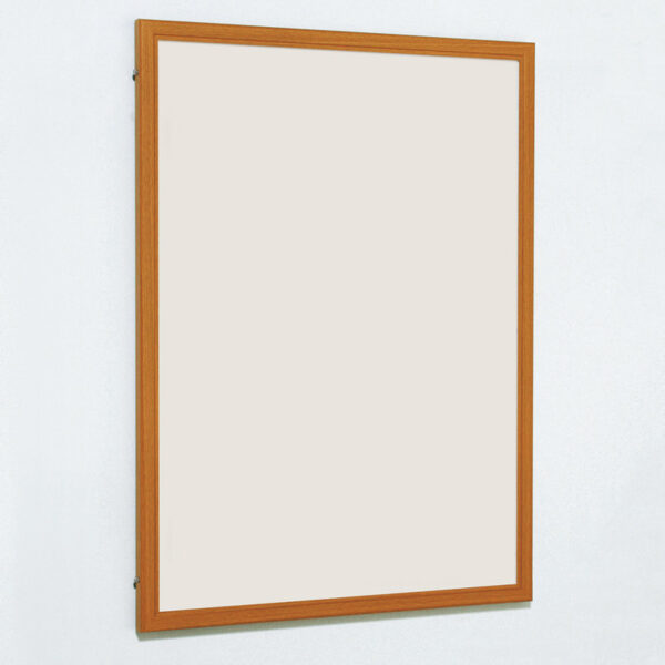 アルモード 壁面掲示板 6617 木目 屋外用 A1タテ マグネットクロス(アイボリー)仕様(商品コード：140632)
