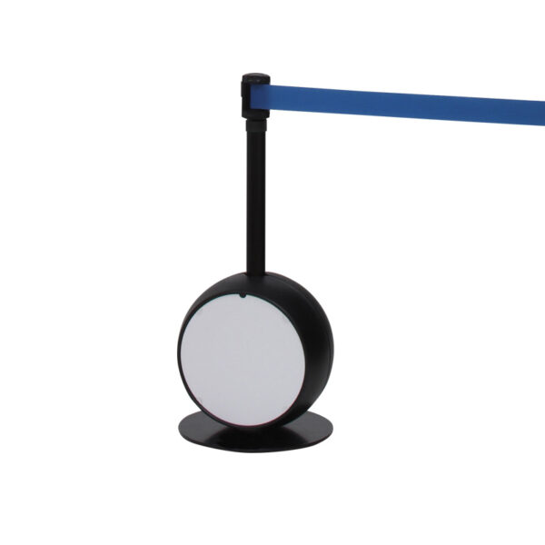 ベルトパーテーション CS-77 (本体：ブラック/ベルト：ブルー)(商品コード：141904)