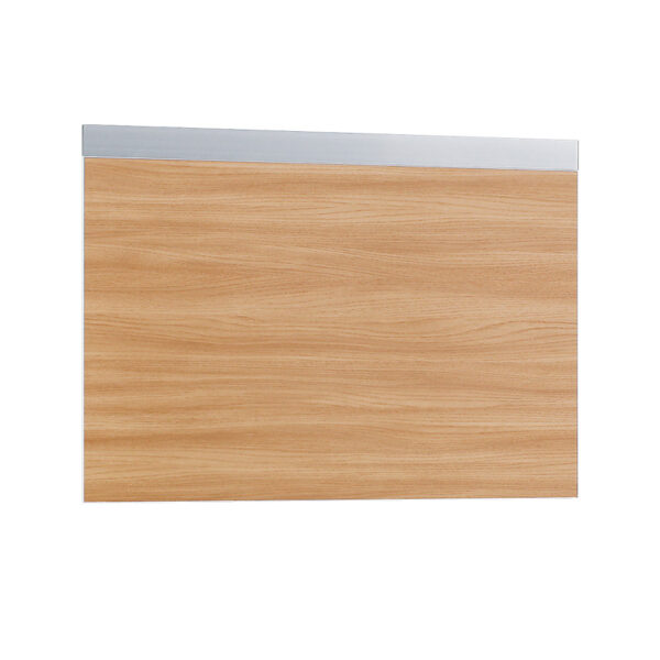 アルモード 掲示ボード 695 シルバー/ボード木目ナチュラル 屋内用 W1500×H955 695C-NA 1500×955(商品コード：153380)